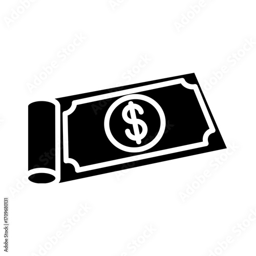 Dollar Roll icon design