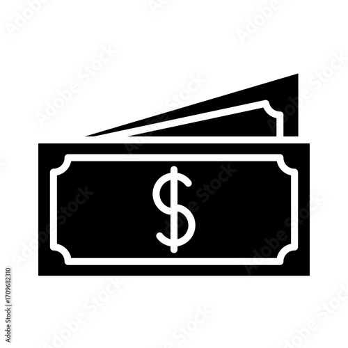 Banknote Packet icon design