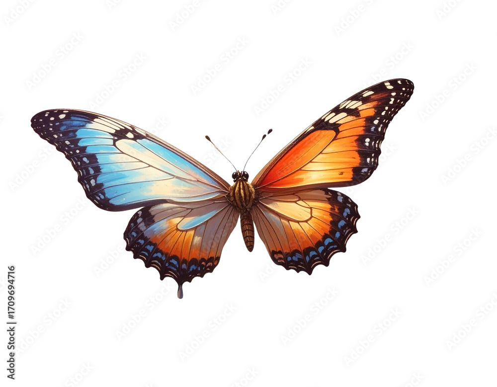 Fototapeta premium Butterflies in flight