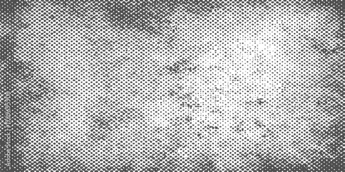 Seamless dark gray grunge metal texture with a woven pattern