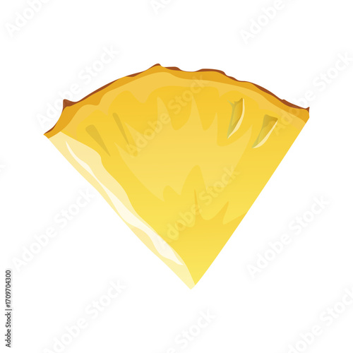 Juicy Pineapple Slice A Tropical Delight