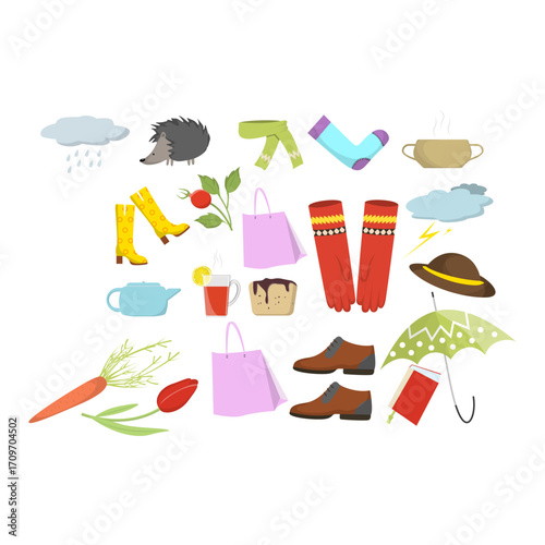Autumnal Icons Seasonal Delight