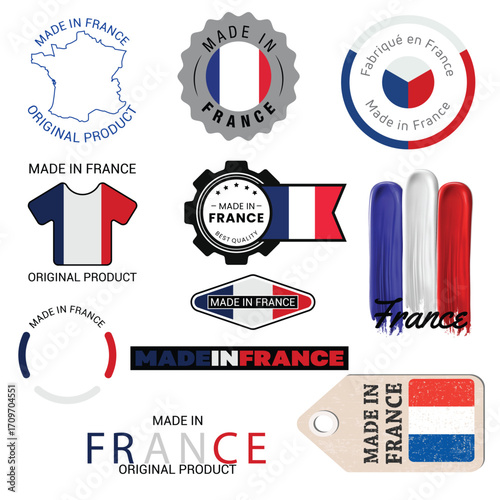 Made in France: Luxury and Quality French Craftsmanship: Excellence in Making Produit en France: Authentic and Elegant Fabriqué en France: Pride in Manufacturing French Artisan: Handmade with Passion