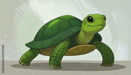 Cute cartoon turtle (1)
