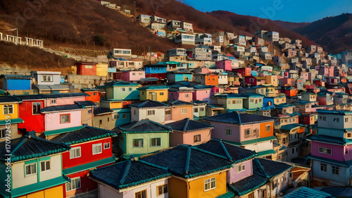 Gamcheon Culture Village in korea