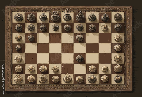 chess board vector art