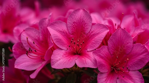 진달래 클로즈 샷2