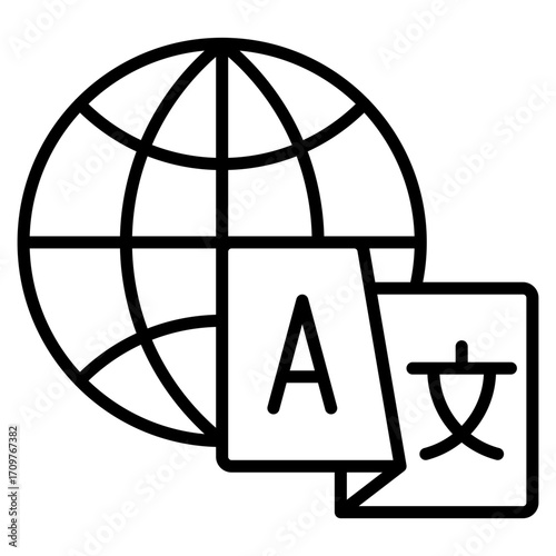 Language line icon