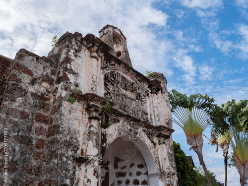 A Famosa Fortress Ruins in Malacca, Malaysia