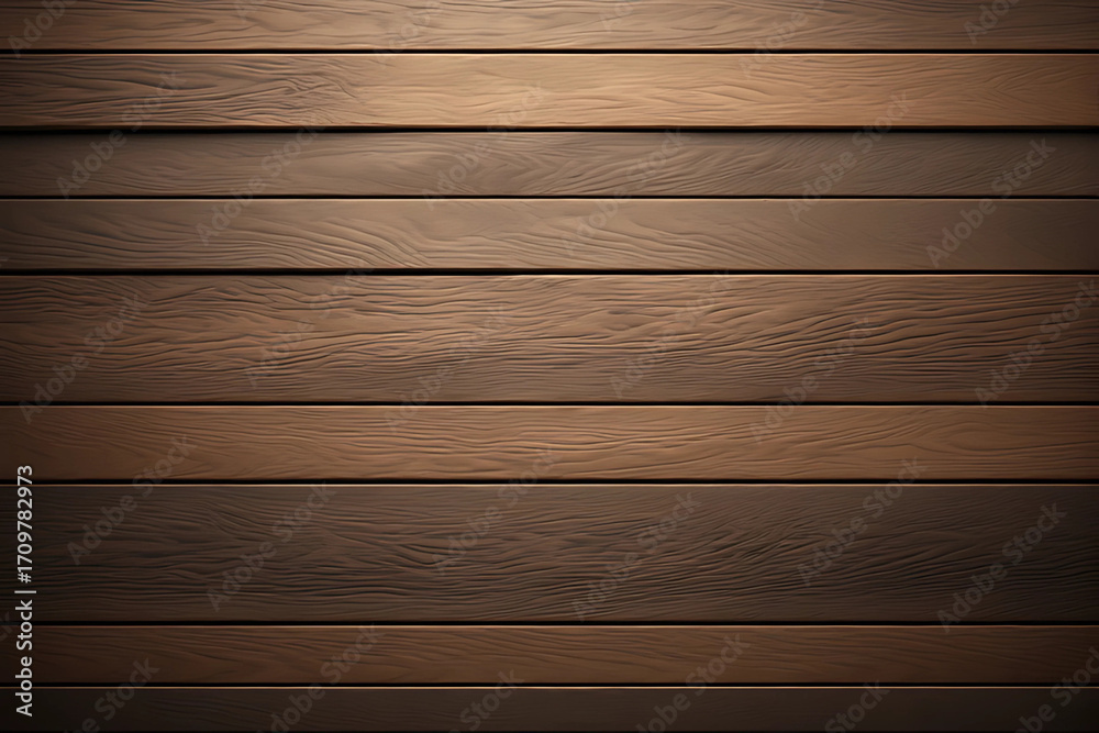 Obraz premium A detailed and warm image of a wooden plank background, featuring a rich, textured grain.