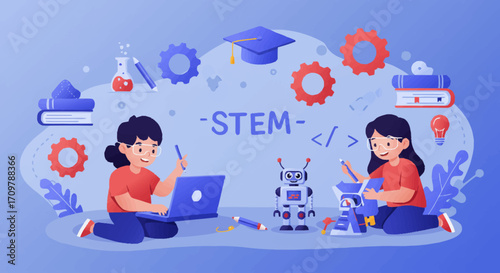 STEM Education Inspiring Young Minds Through Robotics and Technology