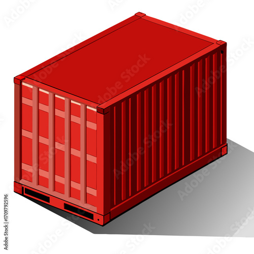 cargo container cargo freight container