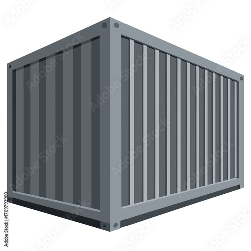 3d render of a modern warehouse