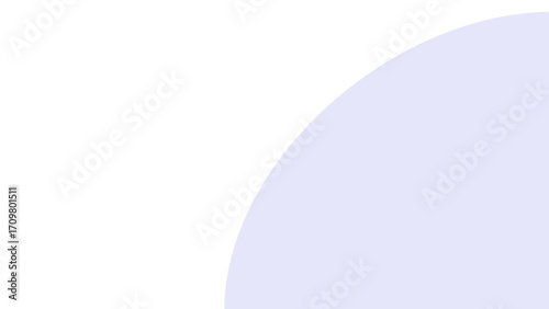 Clean abstract background featuring a soft periwinkle curve on white. Ideal for modern design, presentations, branding, or web elements.