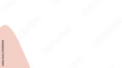 Minimalist white background with a soft pastel pink curve, ideal for clean design, branding, or subtle lifestyle concepts.