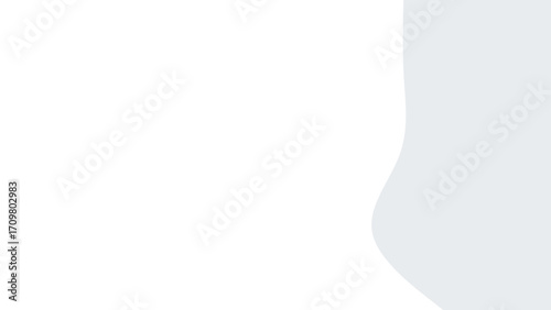 Clean, minimalist background featuring a subtle, wavy light gray shape on white. Ideal for modern design, presentations, or branding with ample copy space.