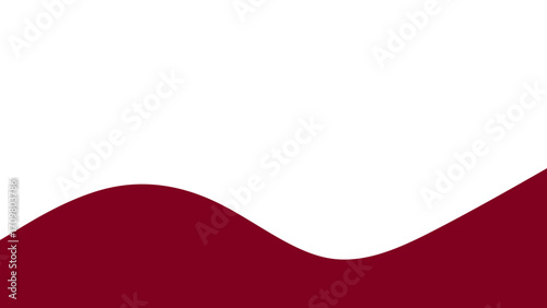 Abstract burgundy wavy graphic on a clean white background, ideal for modern designs, presentations, marketing, and elegant branding.