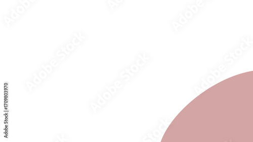 Minimalist design featuring a soft rose-pink curve on a clean white background, ideal for elegant branding, presentations, or website layouts.
