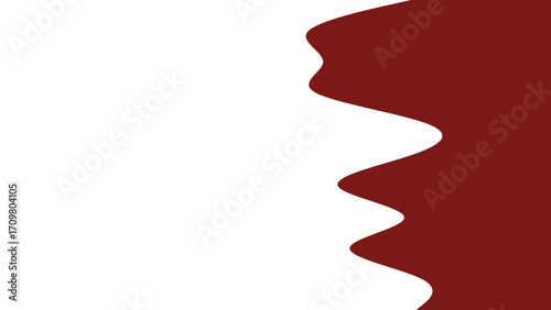 The distinctive national flag of Qatar, featuring its maroon and white colors with a serrated edge. Represents national identity, culture, and heritage for travel and business.