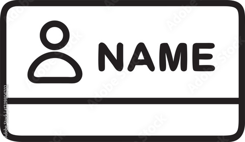 Information button icon with road closed sign on a white background