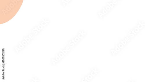 Minimalist white background with a soft peach curve, ideal for clean designs, product displays, or elegant branding. Simple, fresh, and modern.