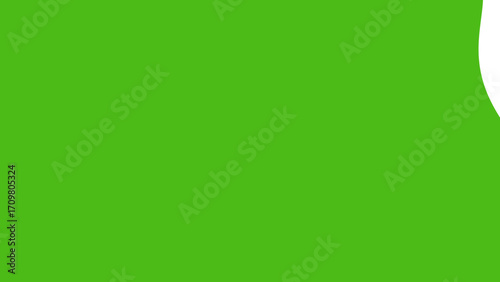 Vibrant lime green abstract background with a subtle white curve, ideal for modern design, website banners, or presentation slides.