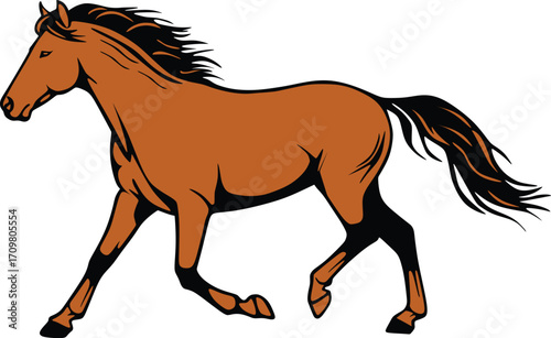horse vector illustration
