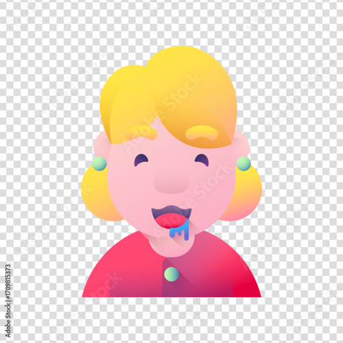 Drooling Hungry Emoji Icon