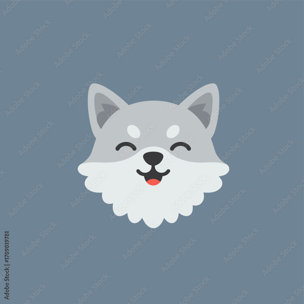 Obraz premium Cute Vector of Fox