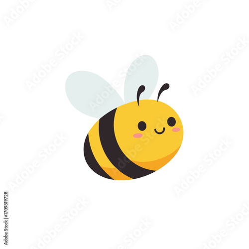 Cute Vector of Bee