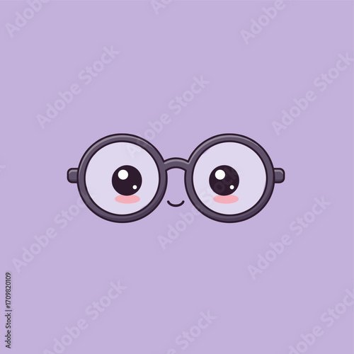 Cute Vector of Eyeglasses