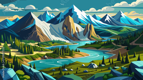 The Kluane/Wrangell-St. Elias/Glacier Bay/Tatshenshini-Alsek complex spans Canada and the USA, showcasing colossal icefields, jagged peaks, and wild river valleys—one of the planet’s most intact glaci