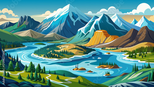 The Kluane/Wrangell-St. Elias/Glacier Bay/Tatshenshini-Alsek complex spans Canada and the USA, showcasing colossal icefields, jagged peaks, and wild river valleys—one of the planet’s most intact glaci