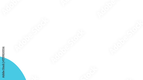 Clean white background with a subtle light blue curve, offering ample copy space for design, advertising, or minimalist branding.