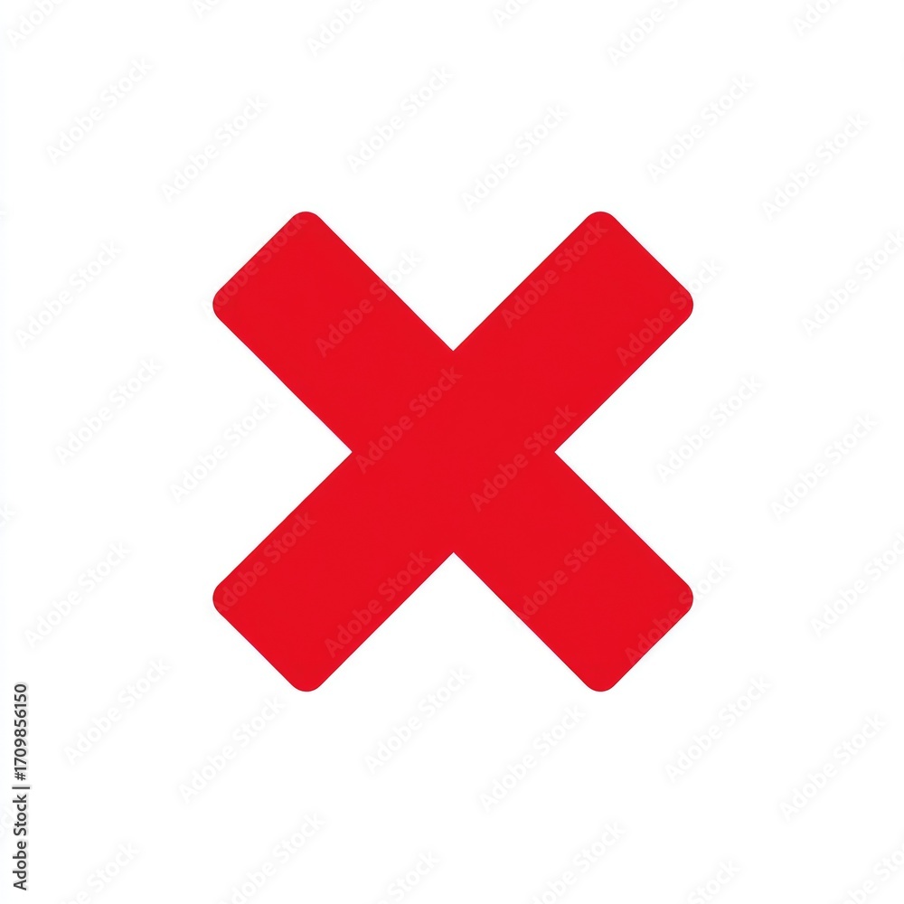 Obraz premium A solid red 