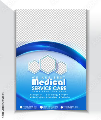 Corporate Medical health flyer design