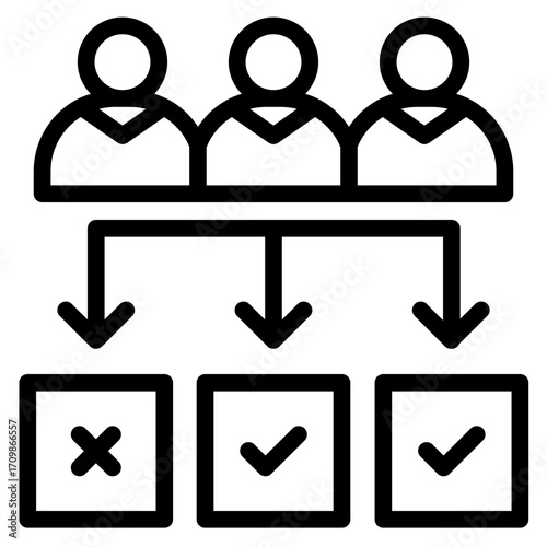 Trial icon in vector illustration