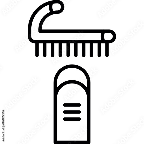 Nail Brush Icon