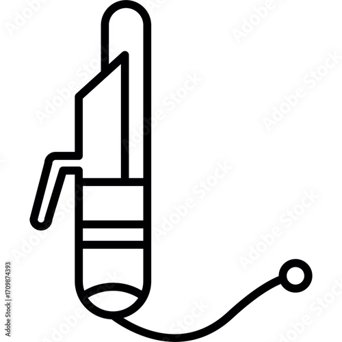 Curling Iron Icon