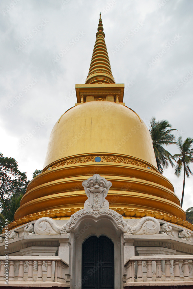 Fototapeta premium Dambulla cave temple Golden Temple World Heritage Site Sri Lanka Asia 
