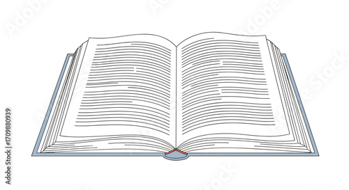 An open book displaying abstract patterns of dots and lines across its pages suggesting a complex narrative or coded information.
