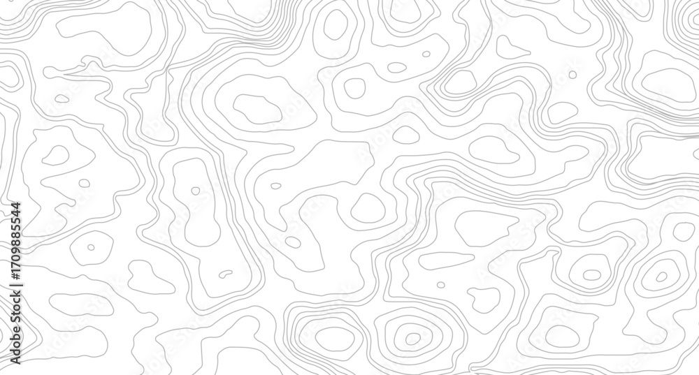 Obraz premium Topographic map contour background. Contour map vector