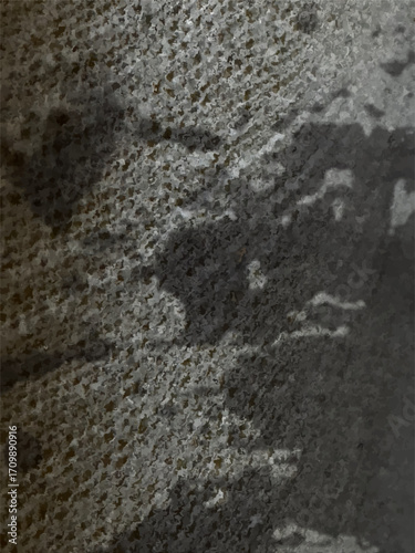 Dark grunge concrete texture background with weathered stains