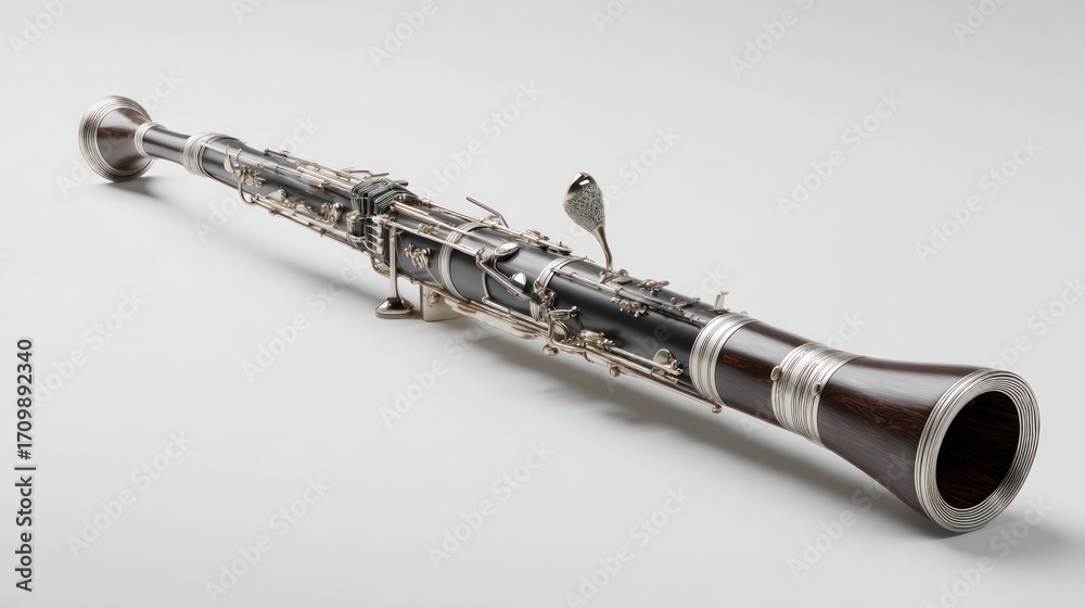 Fototapeta premium Antique oboe musical instrument