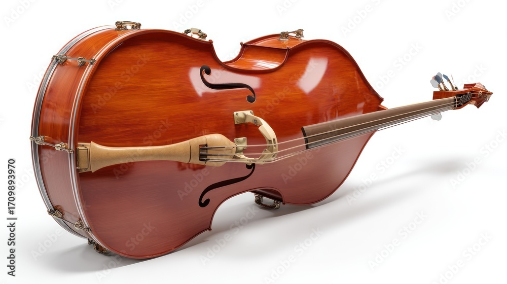 Obraz premium String bass instrument