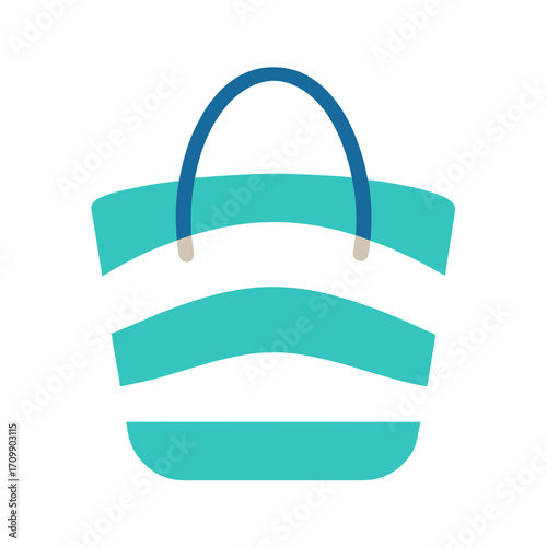 vector illustration of a bag