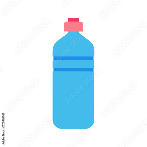 plastic bottle of water