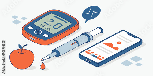 Illustration of diabetes
