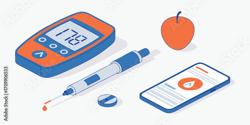 Illustration of diabetes
