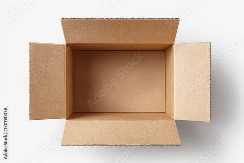 Open cardboard box, top view (1)